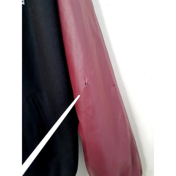 Steve & Barry's Texas A&M Faux Leather Varsity Letterman Jacket Football XXXL - Picture 10 of 11